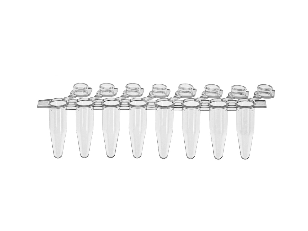 8-Strip PCR Tubes (With lid)