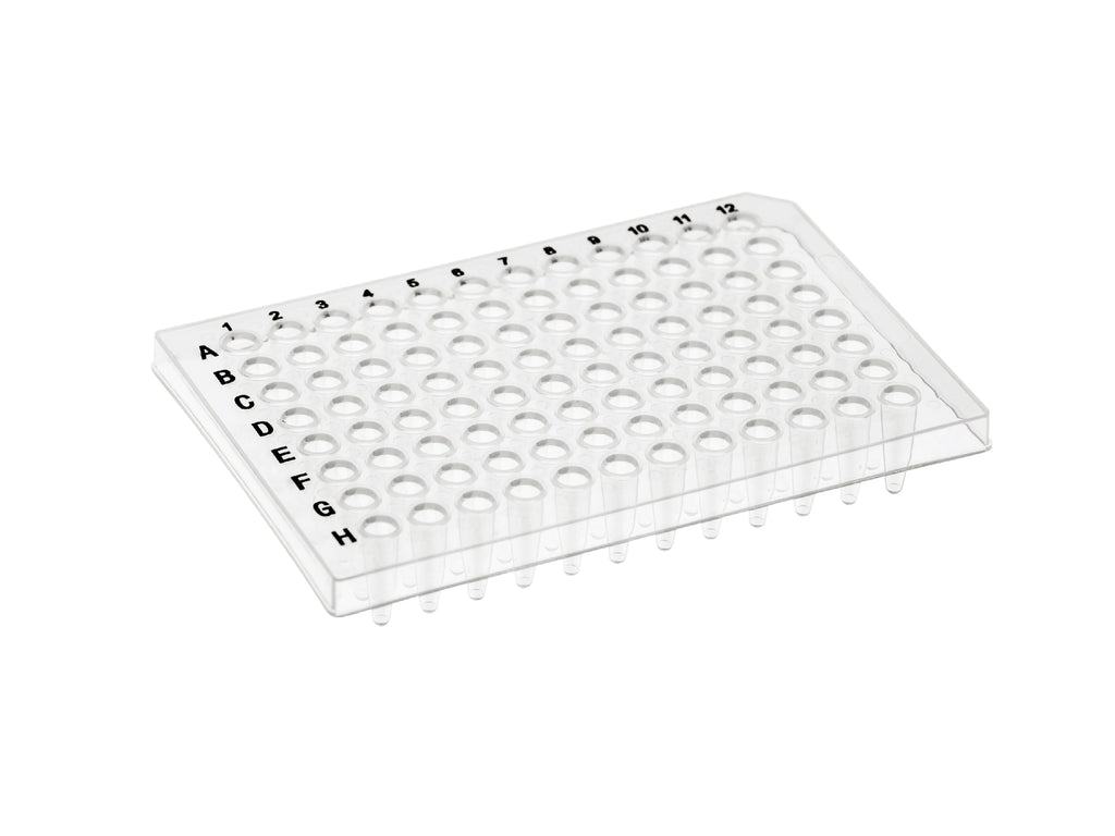 96-Well PCR Plates (Clear; Half-skirt)