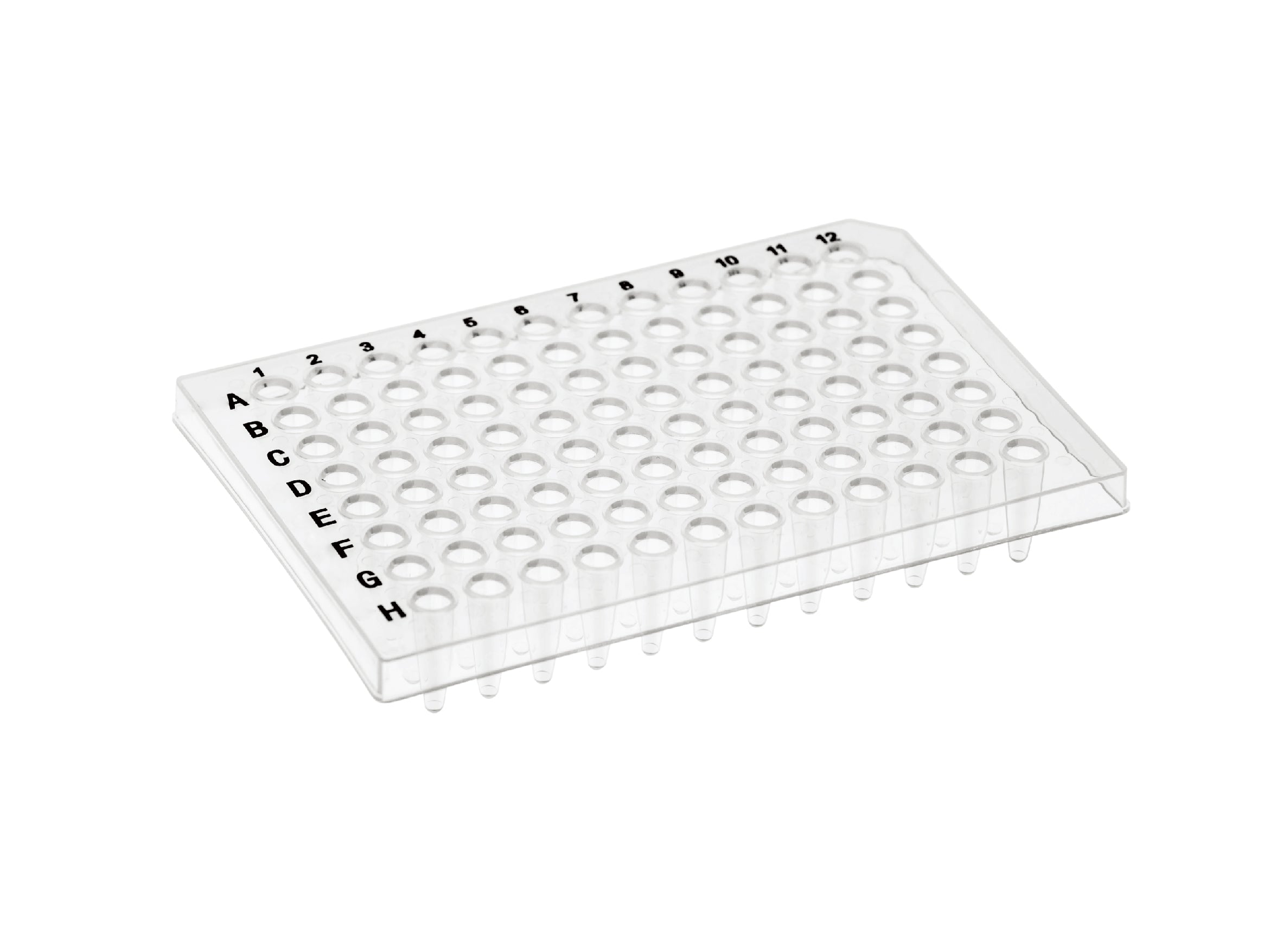96-Well PCR Plates (Clear; Half-skirt)