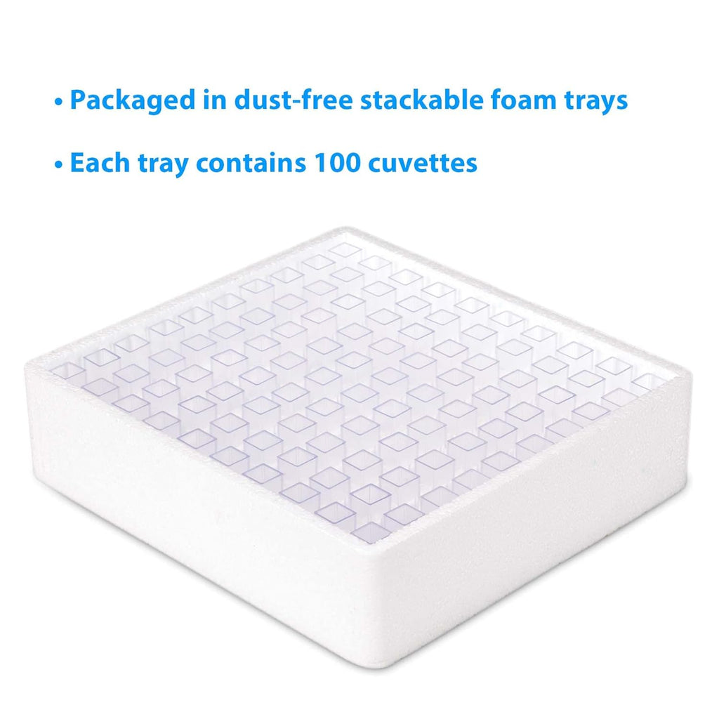 Polystyrene Square Spectrophotometer Cuvette