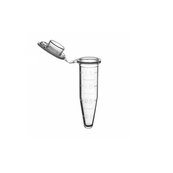 1.5 mL Microcentrifuge Tubes. Case of 10,000 tubes each.